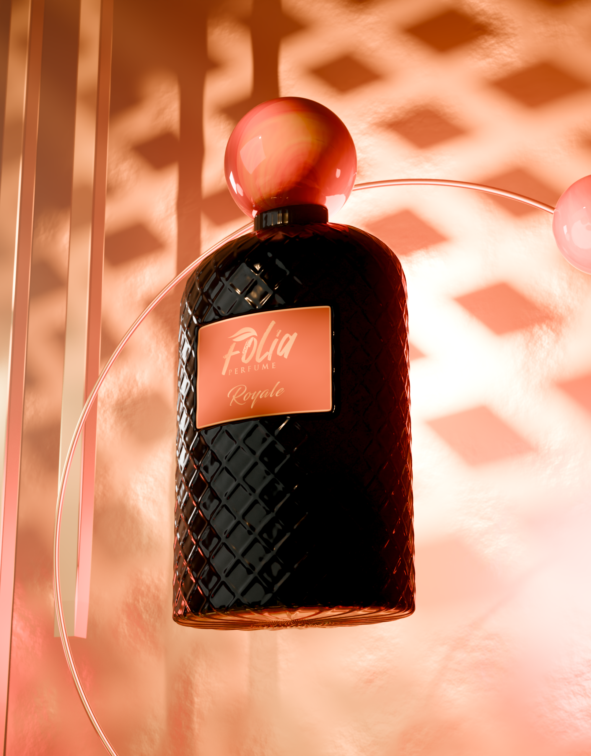 Folia Royale perfume bottle